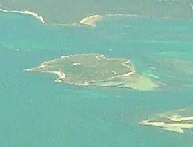 Little Dog Island vue de l'est.