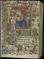 Vierge à l'Enfant, Livre d'heures de Jean de Vy et Perrette Baudoche à l'usage de Metz.