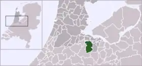 Localisation de Kortenhoef