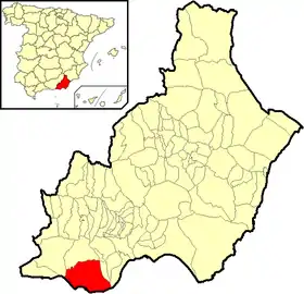 Localisation de El Ejido