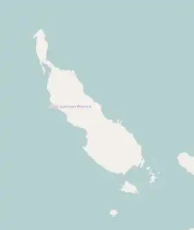 (Voir situation sur carte : Bougainville)