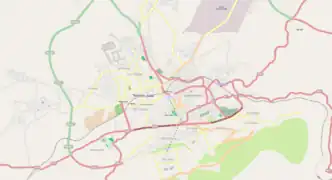 Plan de la ville de Tlemcen et son agglomération.