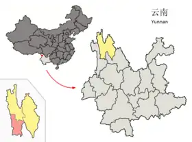 Xian autonome lisu de Weixi