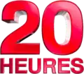 Logo du 20 heures du 1er septembre 2014 au 25 août 2019.