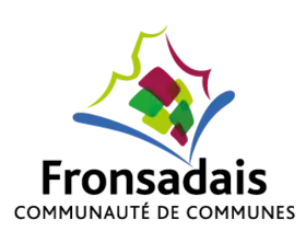 Blason de Communauté de communes du Fronsadais