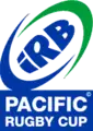 Logo la Pacific Rugby Cup.