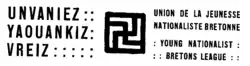 Le Hévoud utilisé par le Groupe régionaliste breton/Unvaniez Yaouankiz Vreiz à partir de février 1925 est aussi intégré au logo de Breiz Atao à partir d'avril 1928, mais est abandonné dès 1929, jugé trop proche de la Croix gammée nazie.