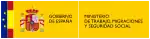 Logo du ministère du Travail, des Migrations et de la Sécurité sociale entre 2018 et 2020.