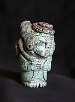 statuette Tembladera, chrysocolle, Lombards Museum