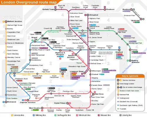 Image illustrative de l’article London Overground