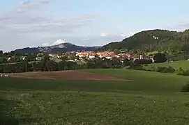 Vue du village.