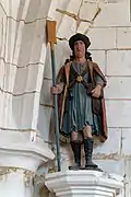Saint Fiacre XVIIe&nbsp;siècle.