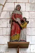 Sainte Anne et la Vierge XVIIIe et XIXe&nbsp;siècles.