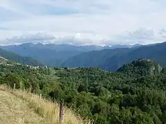 Lordat vue depuis Appy.