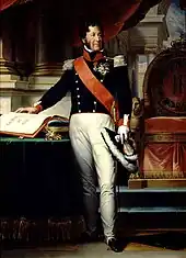Portrait en pied de Louis-Philippe, musée d'Art et d'Histoire de Dreux