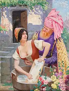 La Lavandière.