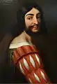 Louis&nbsp;Ier de Bourbon, comte de Clermont et de la Marche (1280-1341), représentation imaginaire  par Louis-Félix Amiel (1802-1864).