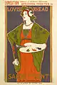 Affiche pour le Salon des cent , 1897, par Louis Rhead.