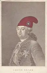 Louis XVI, coiffé d'un bonnet phrygien, 20 juin 1792.