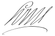 Signature de Louis&nbsp;XIV