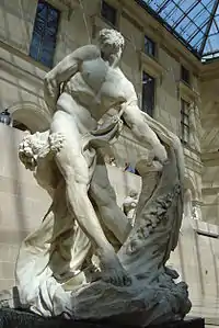 Milon de Crotone, par Pierre Puget.