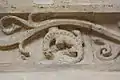 Détail de la façade sud.