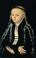 Magdalena Luther1524, Louvre.