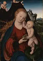 Madone à la grappe1525, Munich