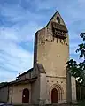 L'église Saint-André, vue nord-ouest (oct.&nbsp;2012).
