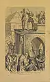 Gravure représentant une mise au pilori à Berlin en 1380