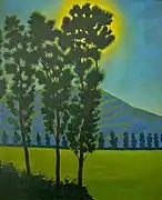 Landscape with trees, 1946