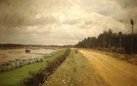 Les Bords de l'Aufide (vers 1870).