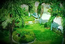 Jardin du lycée