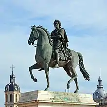 Statue équestre de Louis XIV