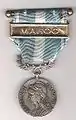 Médaille coloniale du Cne Brébant.