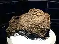 Fragment de 360&nbsp;kg au Muséum national d'histoire naturelle de Paris