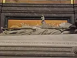 Tombeau de Jean-Natalis-François Gonindard en la Métropole St-Pierre de Rennes.