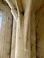 Retombée des voûtes.