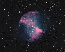 Image captée par le télescope de 4&nbsp;m de l'Observatoire de Kitt Peak.