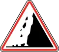 111Risque de chute de pierres