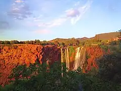 Ouzoud au crépuscule