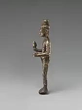 Bodhisattva debout, probablement Maitreya, 7e siècle-8e siècle, Metropolitan Museum of Art