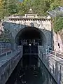 Le tunnel-canal de Weilbourg&nbsp;(de), unique en Allemagne