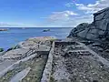 Ruine des fortifications allemandes
