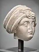 Impératrice Eutropia. Marbre de Saint-Béat, H. 31 cm. Vers 293, IIIe / IVe&nbsp;siècle. Musée Saint-Raymond