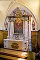 Retable sur le thème de l'Ascension.