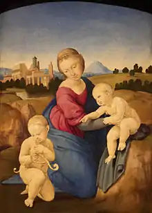 La Madone Esterházyv. 1508, Budapest.