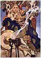 Illustration pour Queen Maev dans Myths and Legends of the Celtic Race, 1911, T. W. Rolleston