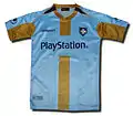 Maillot du centenaireen 2005.