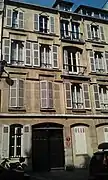No&nbsp;28, l'immeuble Courmont en 2012.